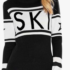 Black and White Women's Sweater